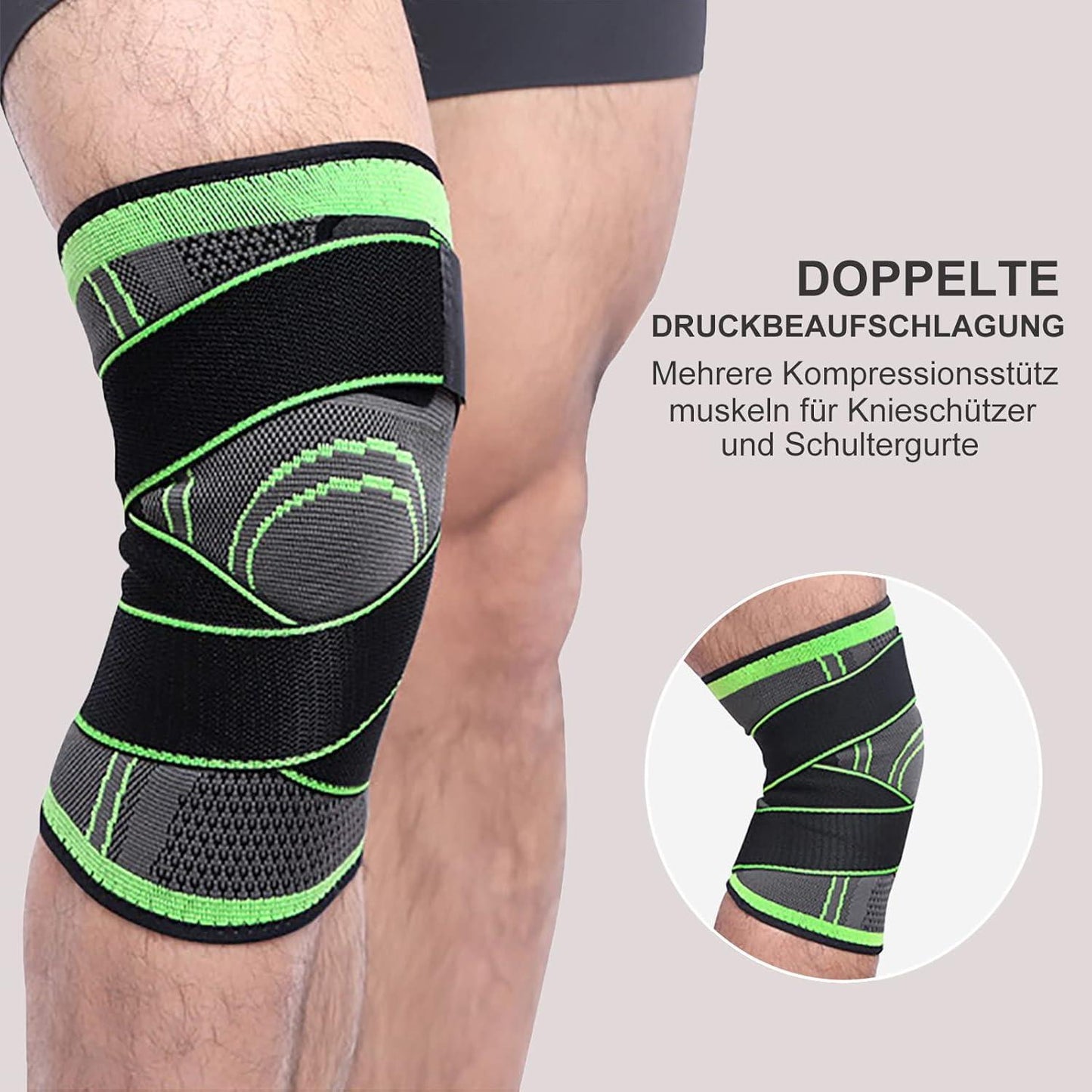 Adjustable Knee Support Brace – Compression, Stability & Pain Relief