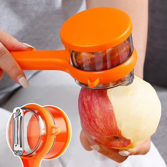 Vegetables Peeling Knife with Storage Box Manual Fruit Apple Peeling Cutter Potatoes Cucumber Shelling Tool Kitchen Accessories